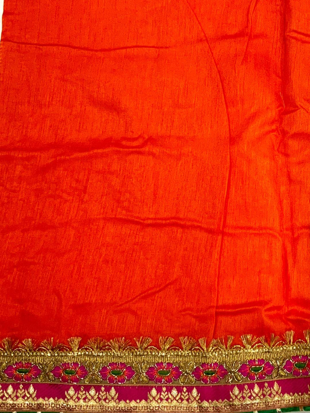 Heritage Chinnon Chiffon Bandhej Saree