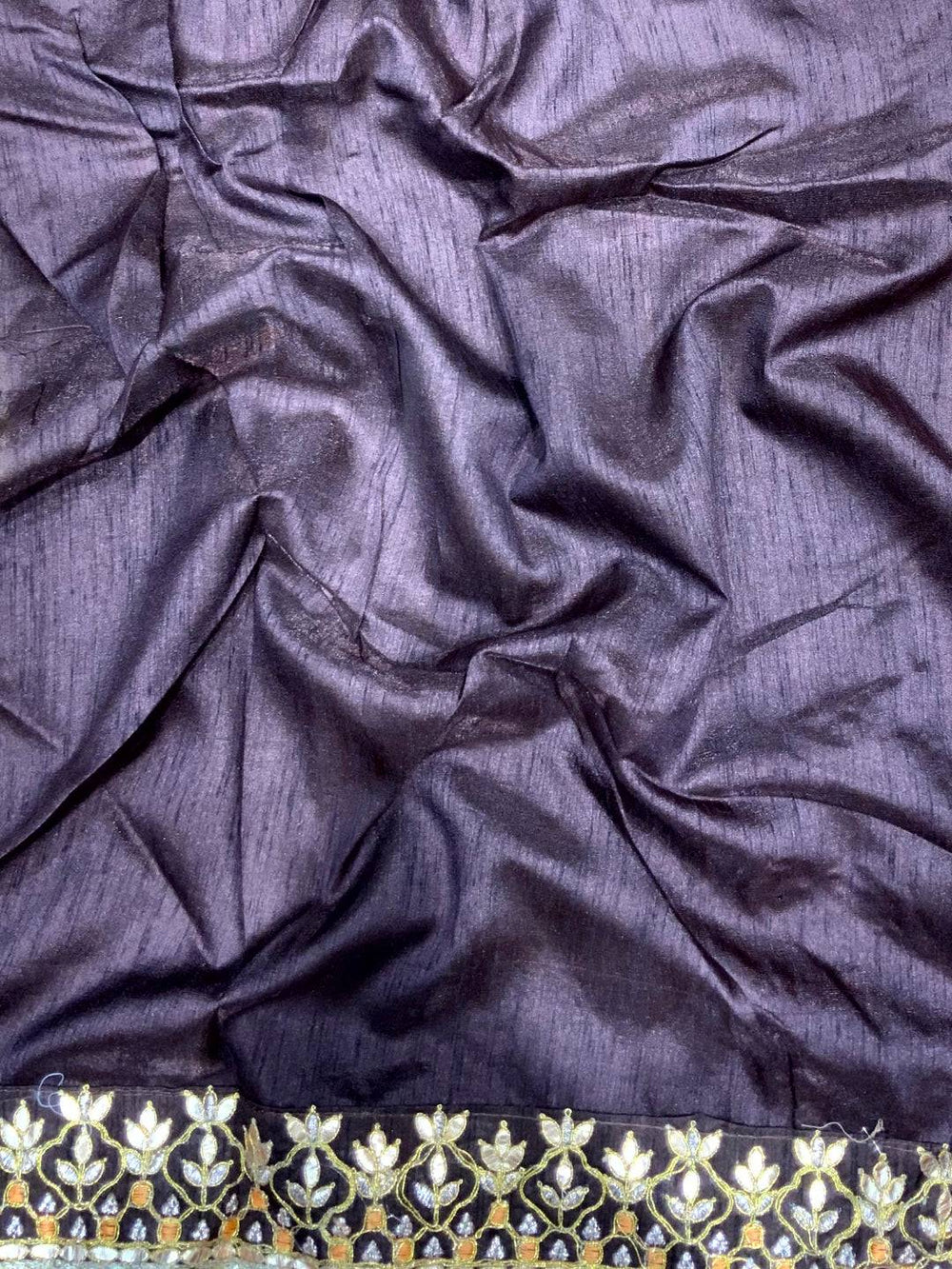 Opulent Bandhej Foil Work Saree