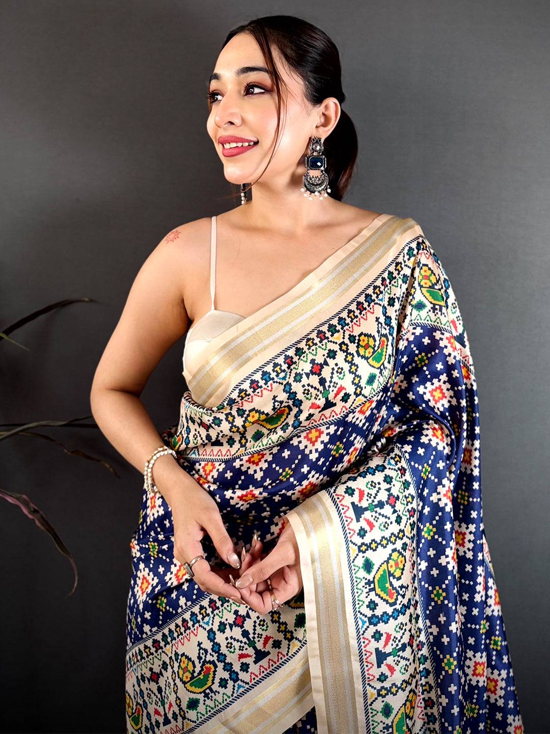 Radiant Soft Kanchi Silk Digital Patola Saree