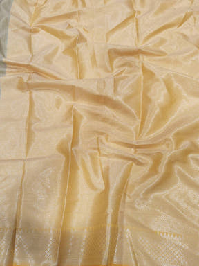Pastel Turquoise Kota Kora Meenakari Saree

