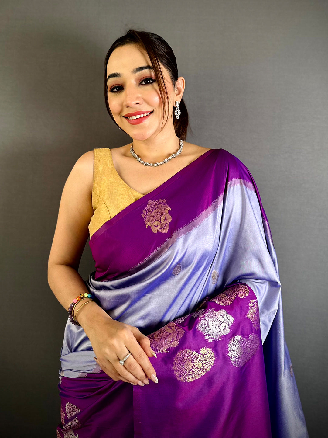 Royal Wine Pattu Border Soft Silk Saree