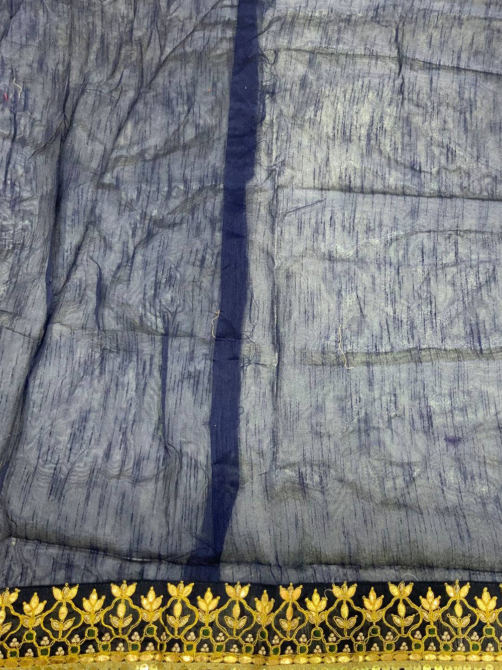 Exclusive Bandhej Foil Work Saree