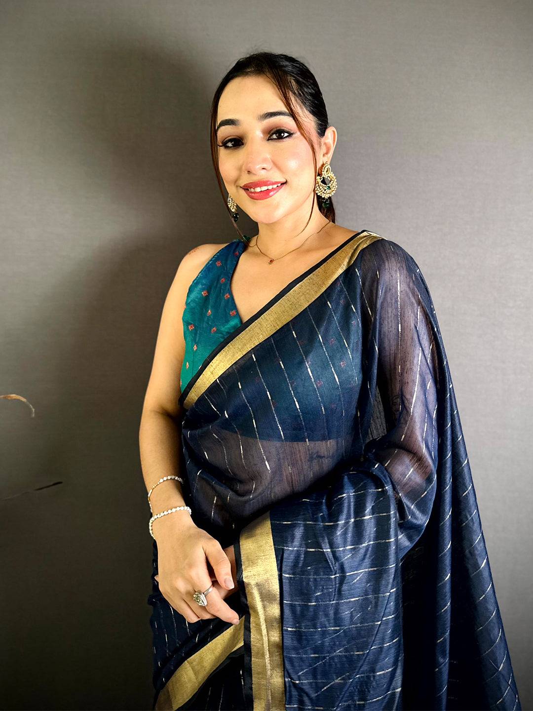Classic Madhubani Jacquard Rich Pallu Saree