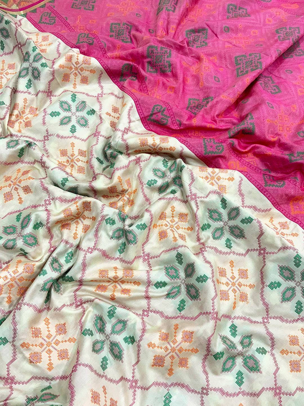 Radiance Pochampally Patola Silk Saree