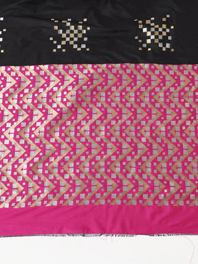  Pure Banarasi Katan Silk Kanchi Zari Weaving Saree