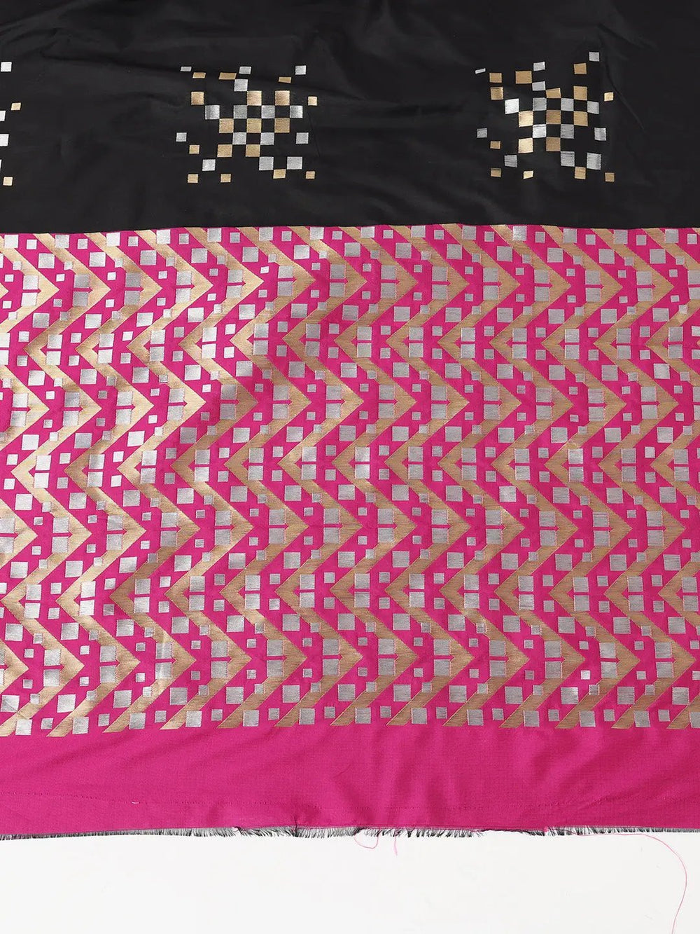  Pure Banarasi Katan Silk Kanchi Zari Weaving Saree
