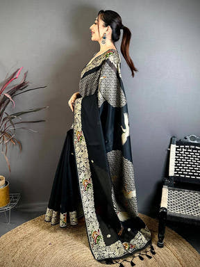 Celebrity Style Flamingo Munga Saree