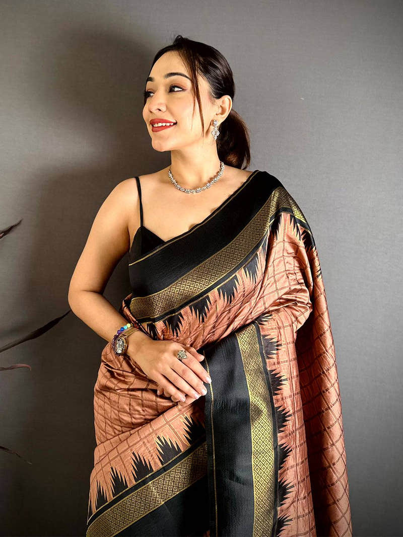 Heritage Weave Banarasi Katan Saree