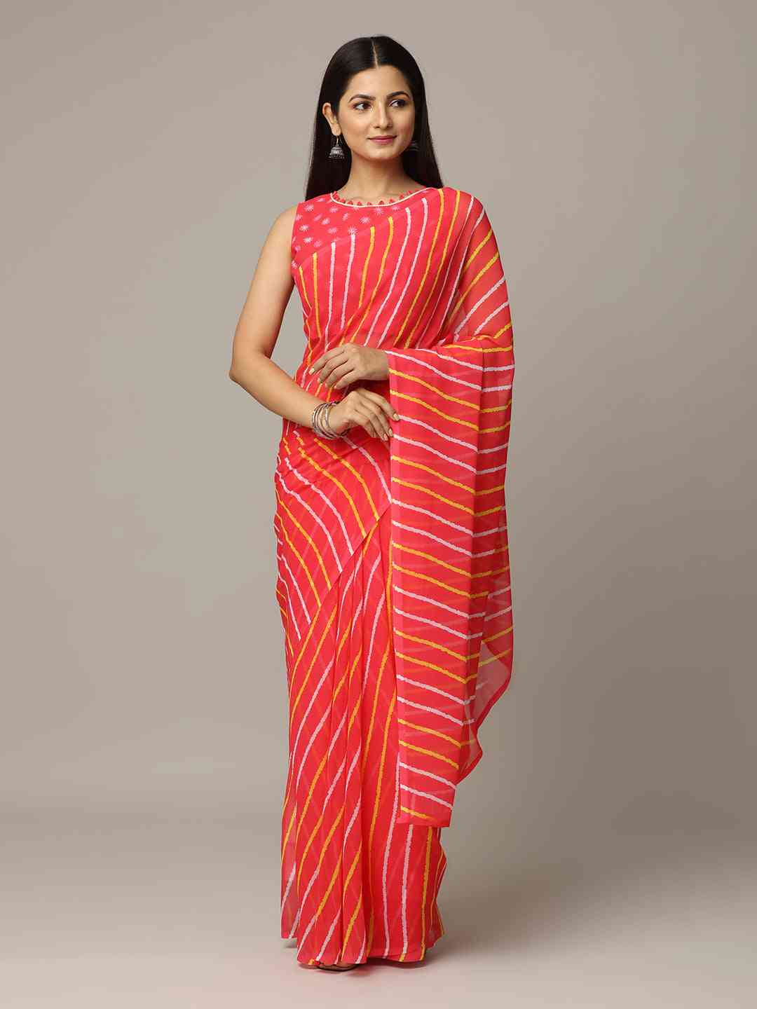Lehriya Soft Georgette Digital Print Saree