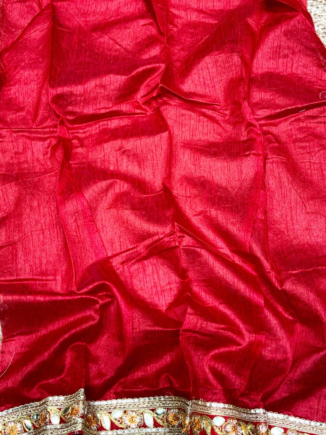 Bandhej Glow Chinnon Chiffon Saree