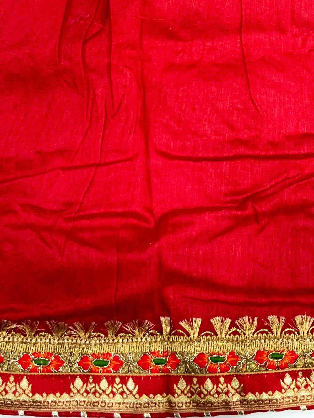 Designer Chinnon Chiffon Bandhej Saree
