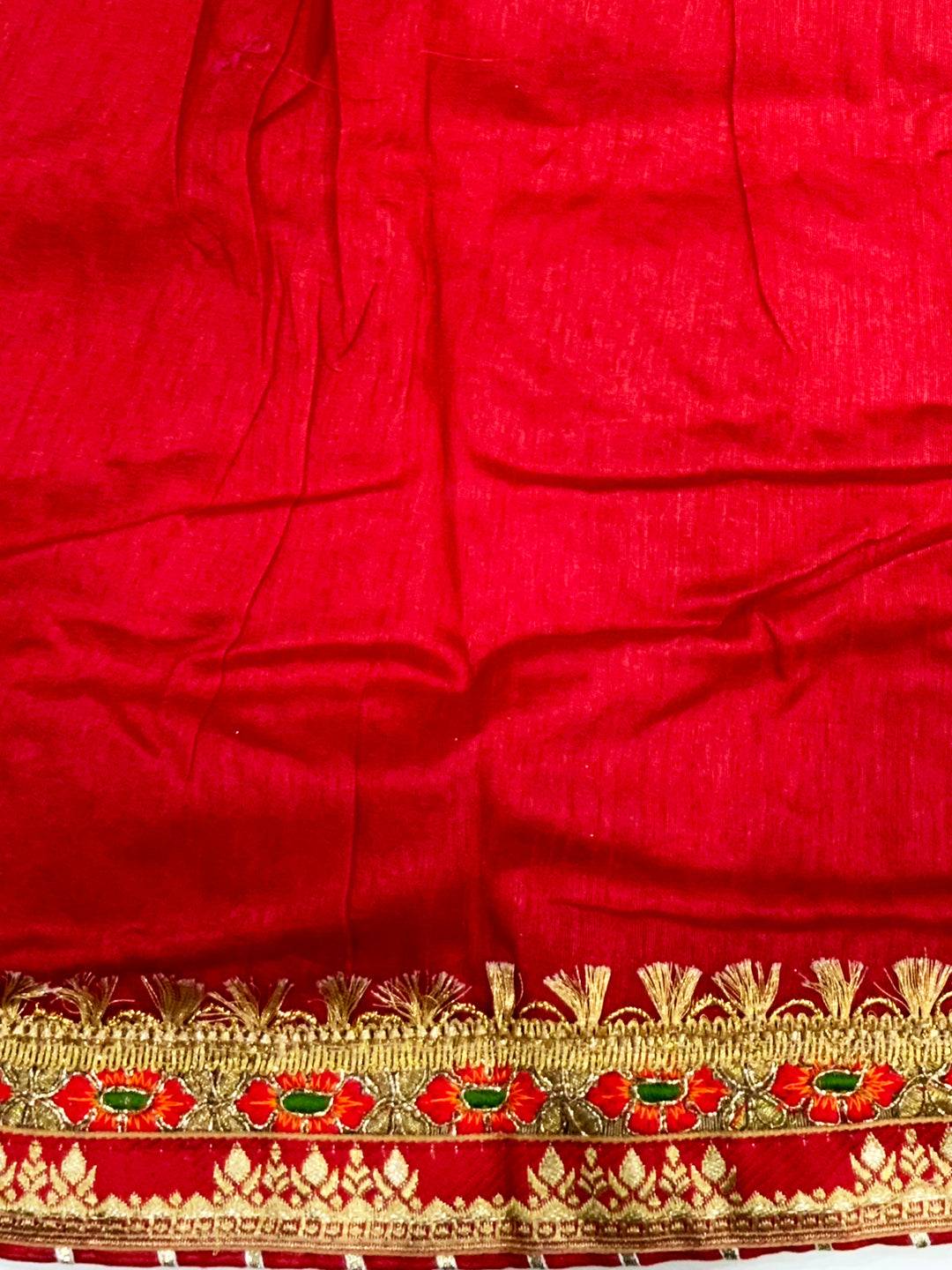 Designer Chinnon Chiffon Bandhej Saree