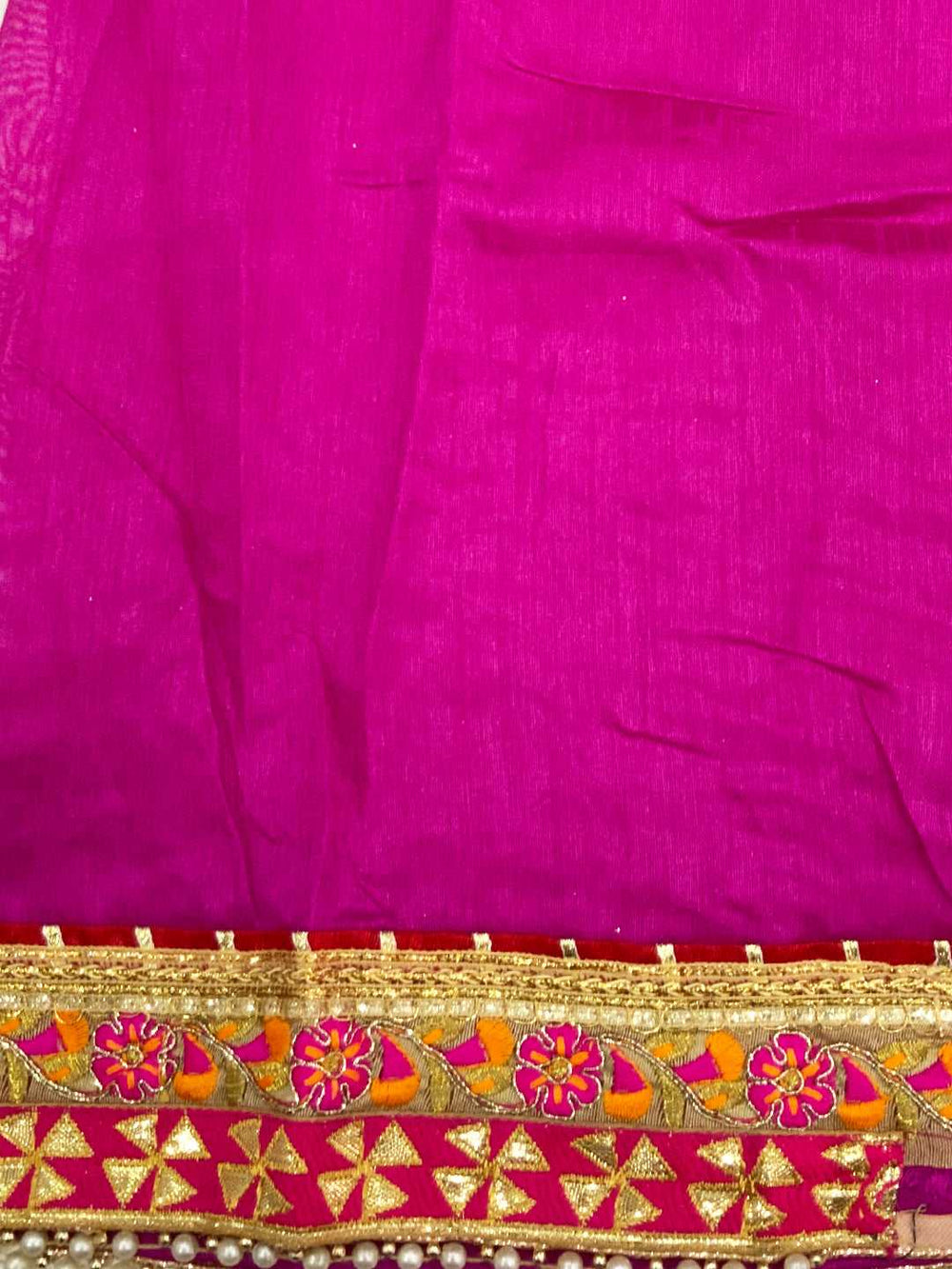 Opulent Chinnon Chiffon Bandhej Saree