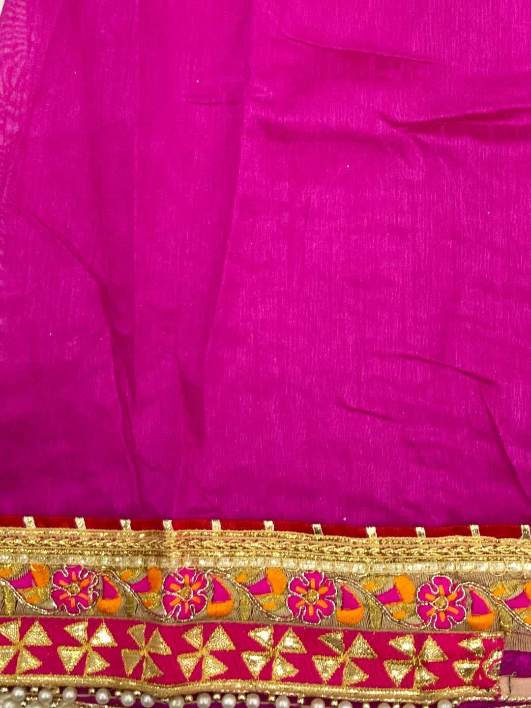 Opulent Chinnon Chiffon Bandhej Saree