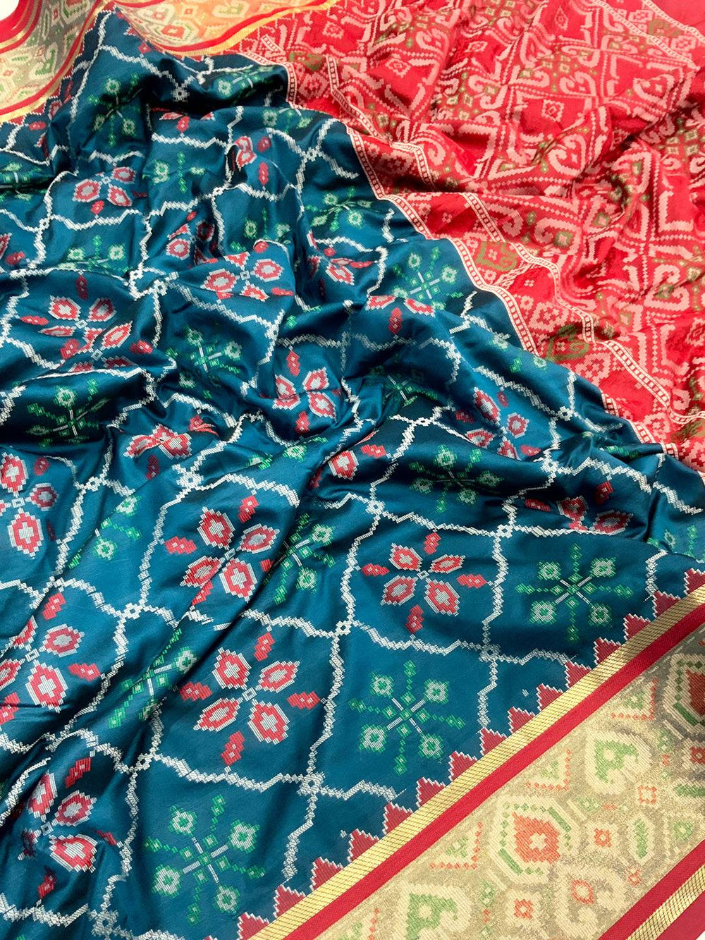 Regal Pochampally Patola Silk Saree