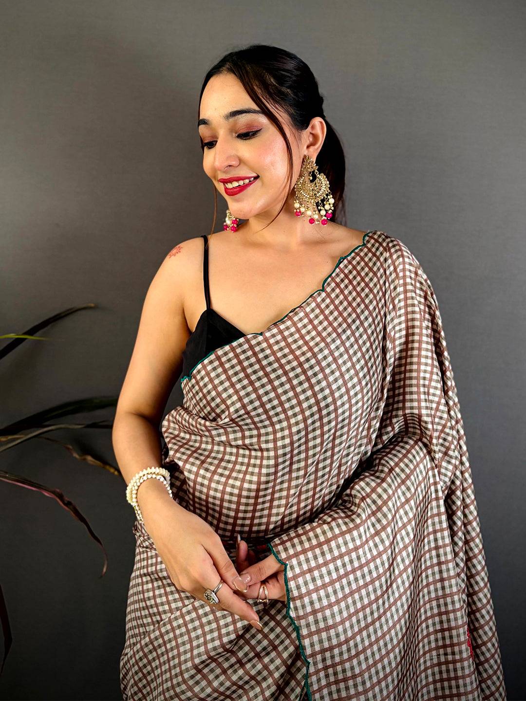Radiant Tussar Resham Embroidered Saree