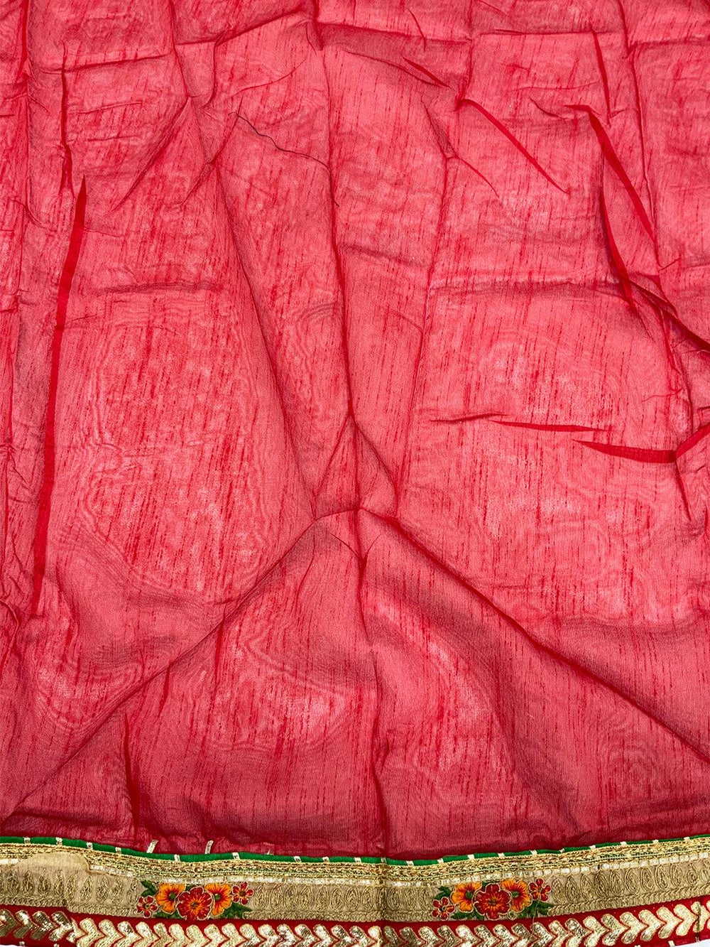 Graceful Foil Work Bandhej Saree