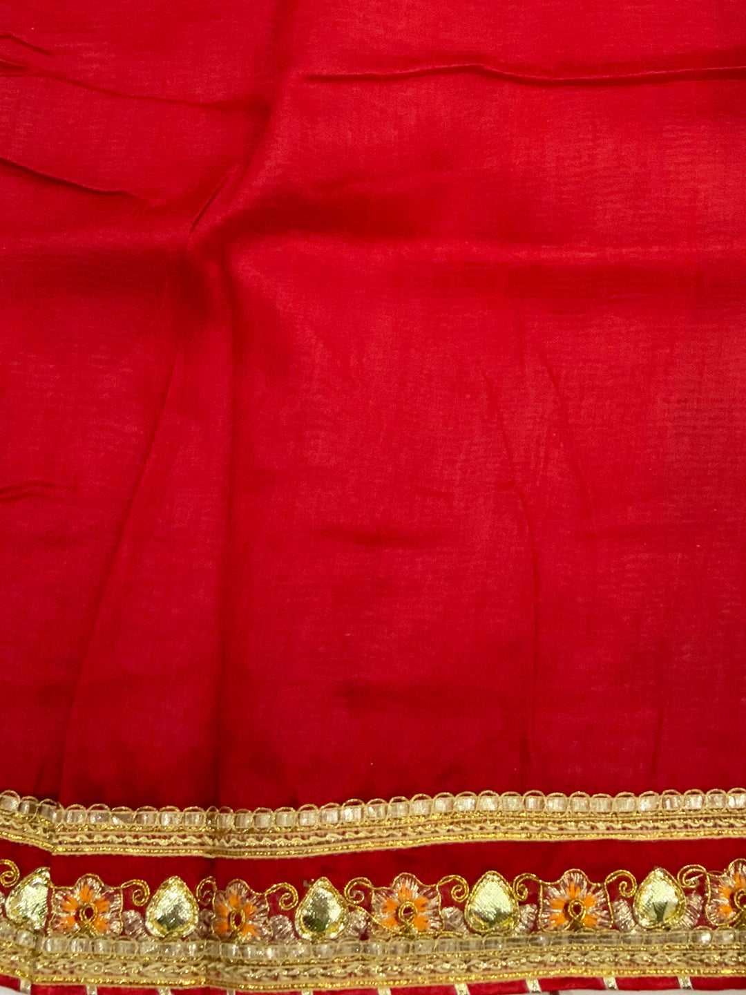 Bandhani Beauty Foil Work Saree