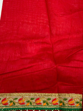 Traditional Chinnon Bandhej Saree