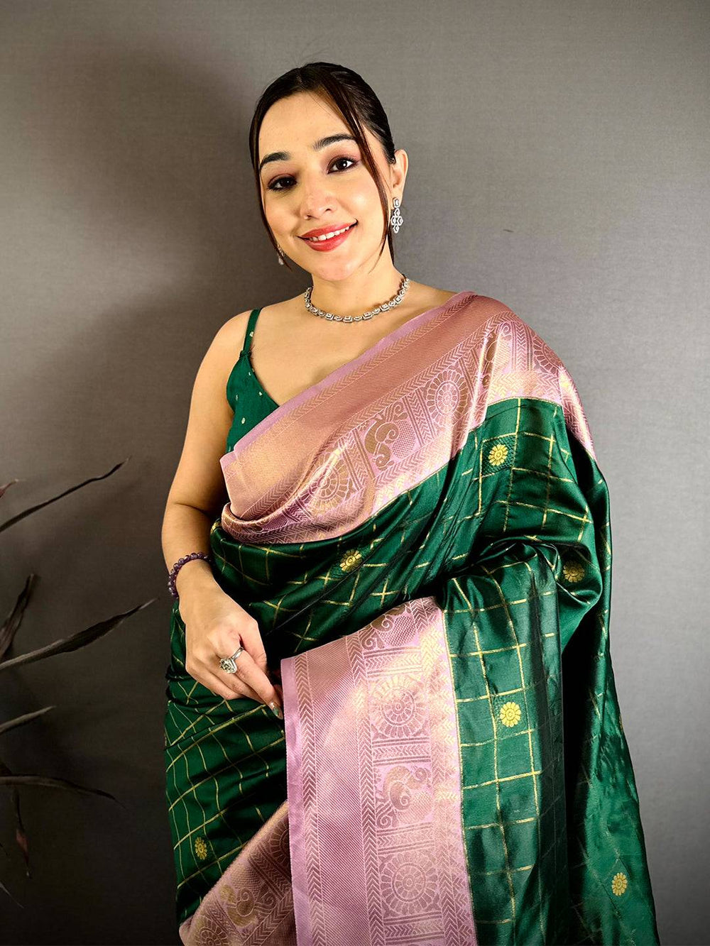 Heritage Kanchi Banarasi Katan Saree