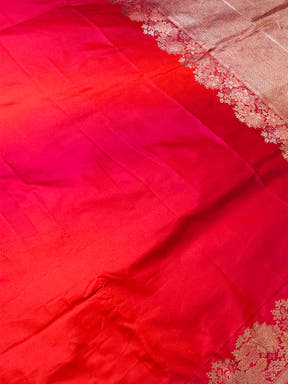Opulent Ombre Weaving Mashru Silk Saree