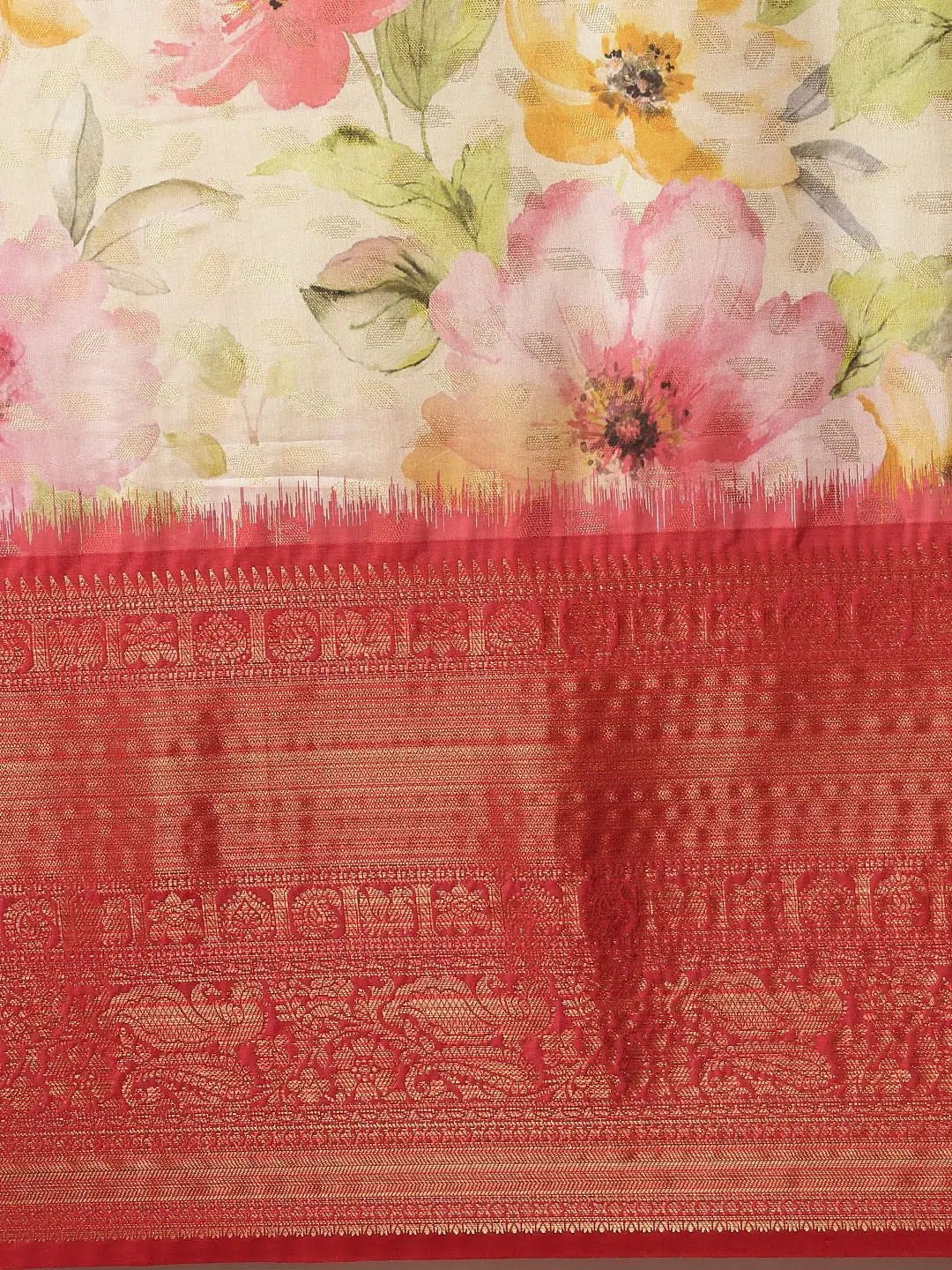  Silk Saree With Digital Kalamkari Print Pattu 