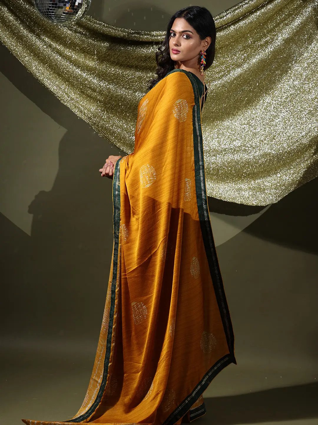  Soft Georgette Multi Colored Saree