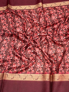 Radiant Beige Soft Silk Saree
