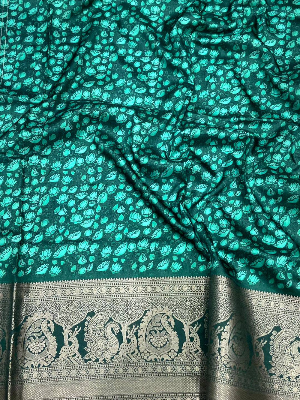 Regal Banarasi Kalamkari Pattu Saree