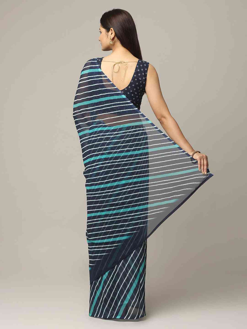  Lehriya Soft Georgette Digital Print Saree