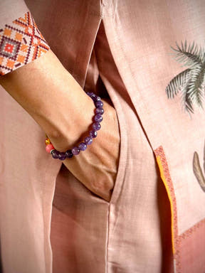 Mughal Butta Square Neck Kurti