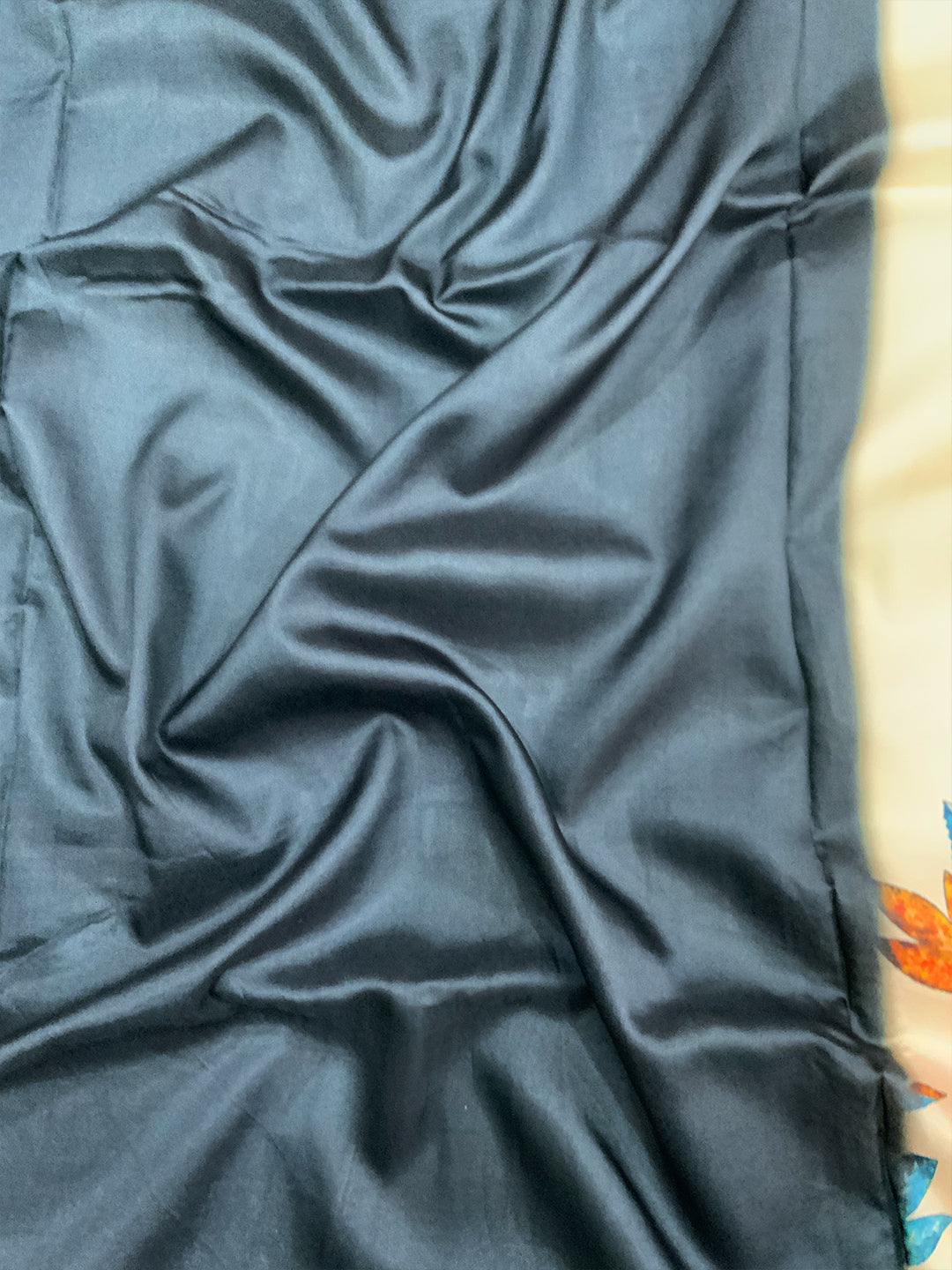 Regal Kalamkari Satin Bentex Gadwal Saree