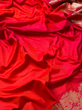 Opulent Ombre Weaving Mashru Silk Saree