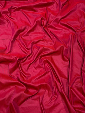 Close-up of Rani soft silk saree fabric