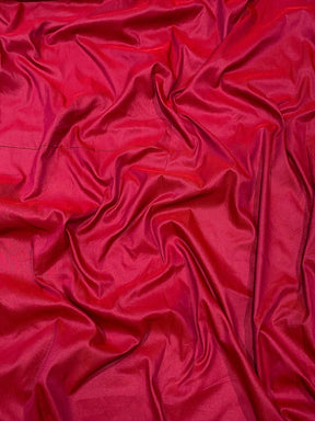 Close-up of Rani soft silk saree fabric