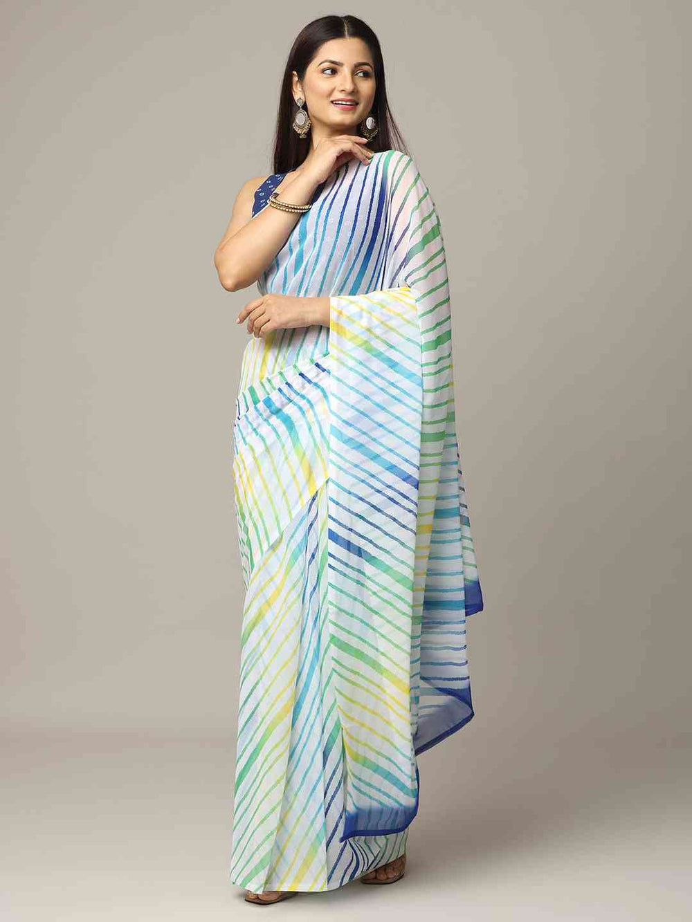 Lehriya Soft Georgette Digital Print Saree