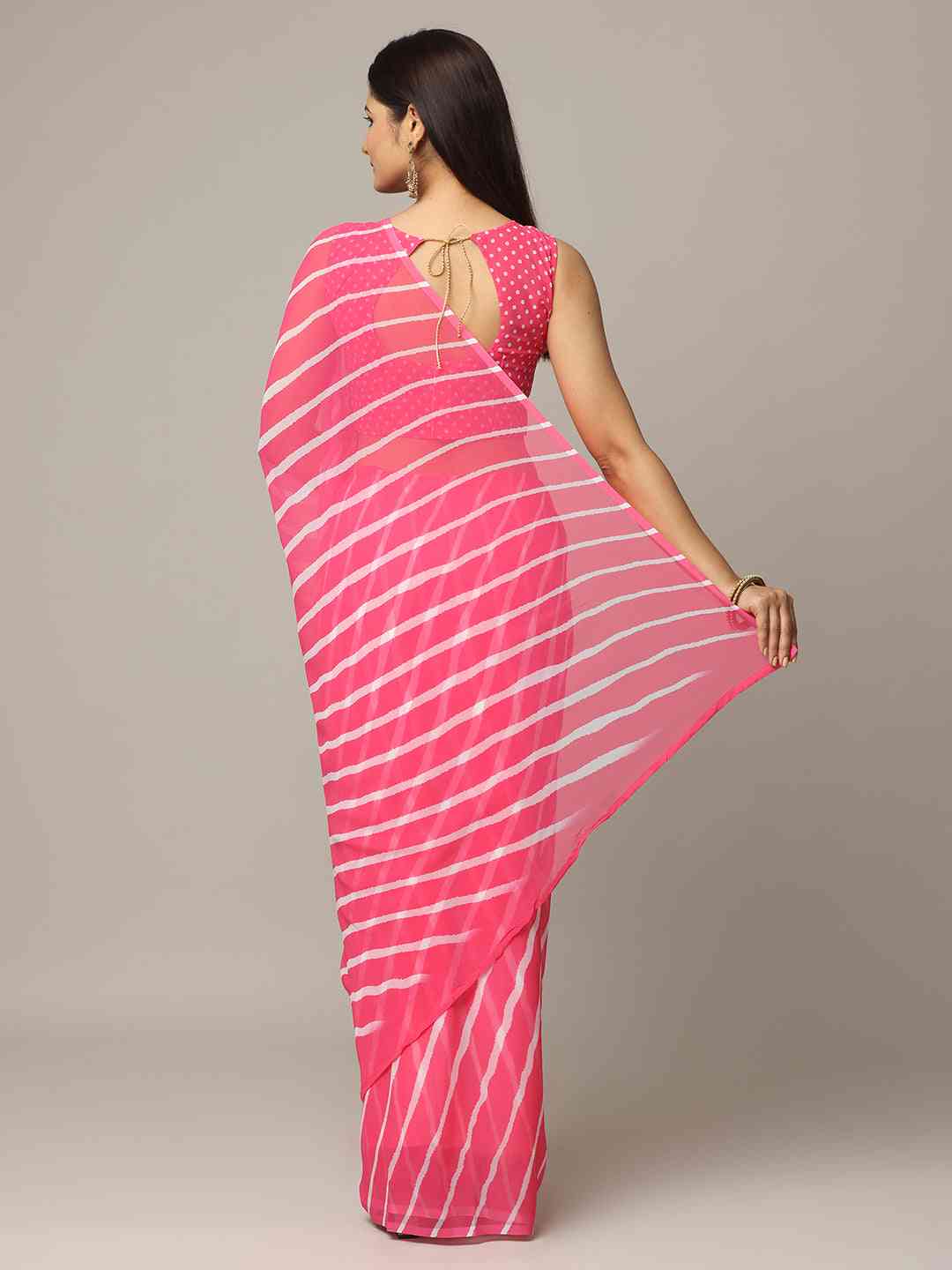  Lehriya Soft Georgette Digital Print Saree