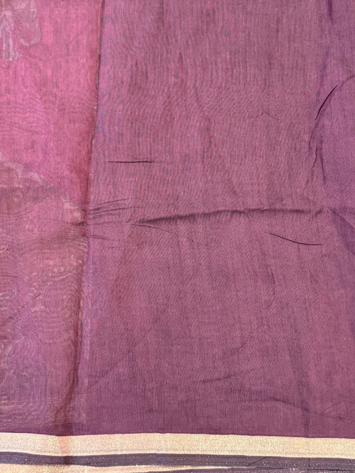Pink Mul Kalamkari Printed Saree


