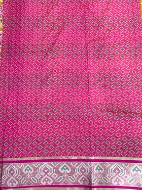 Graceful Pochampally Patola Silk Saree