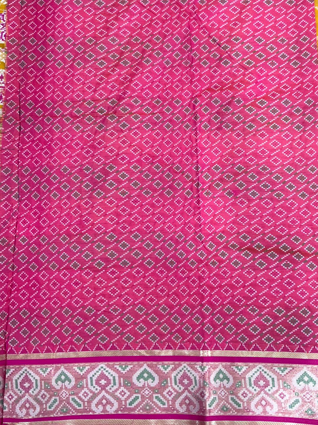 Graceful Pochampally Patola Silk Saree