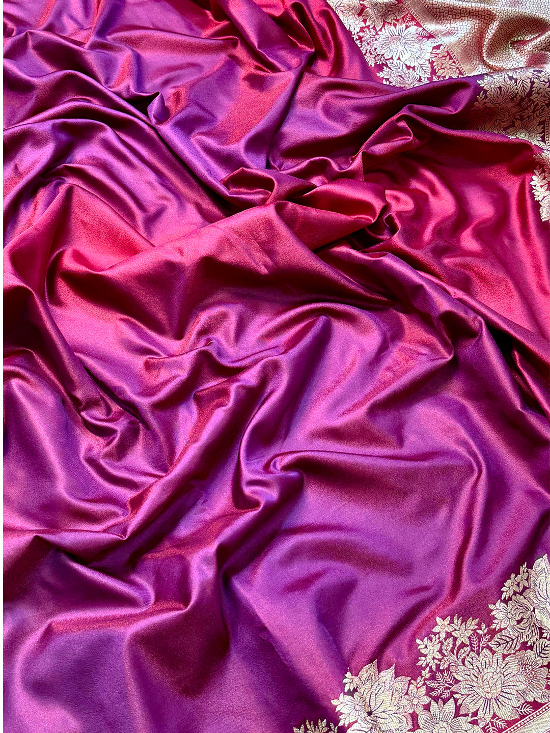 Radiance Ombre Weaving Mashru Silk Saree
