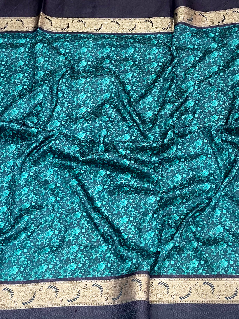 Radiant Light Green Soft Silk Saree