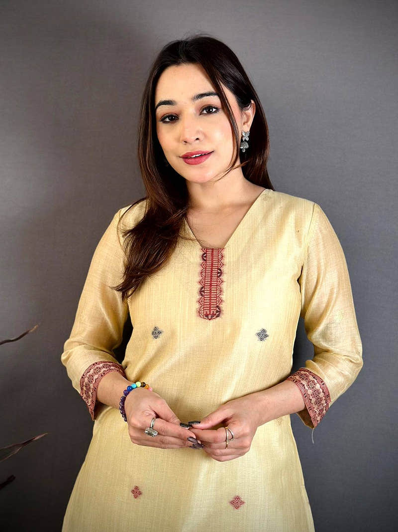 Lemon Yellow Floral Cotton Dress