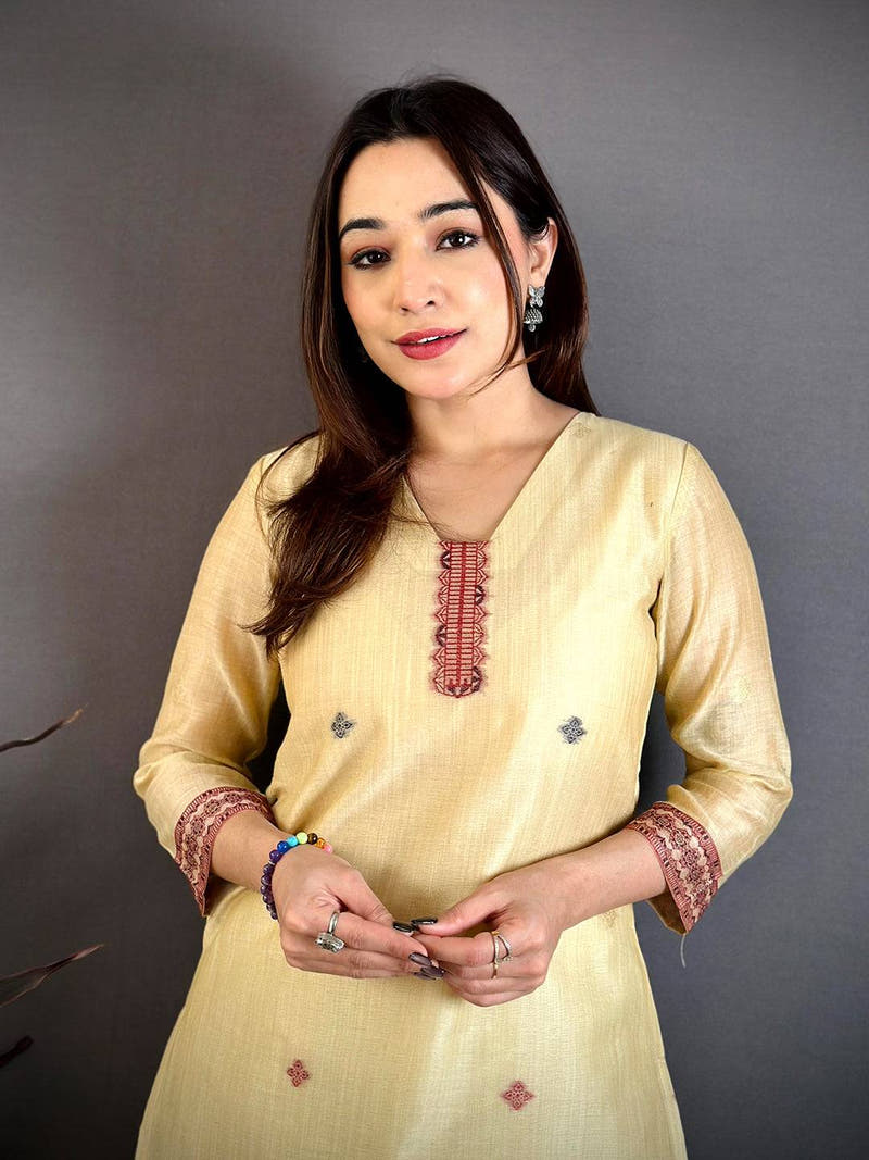 Lemon Yellow Floral Cotton Dress