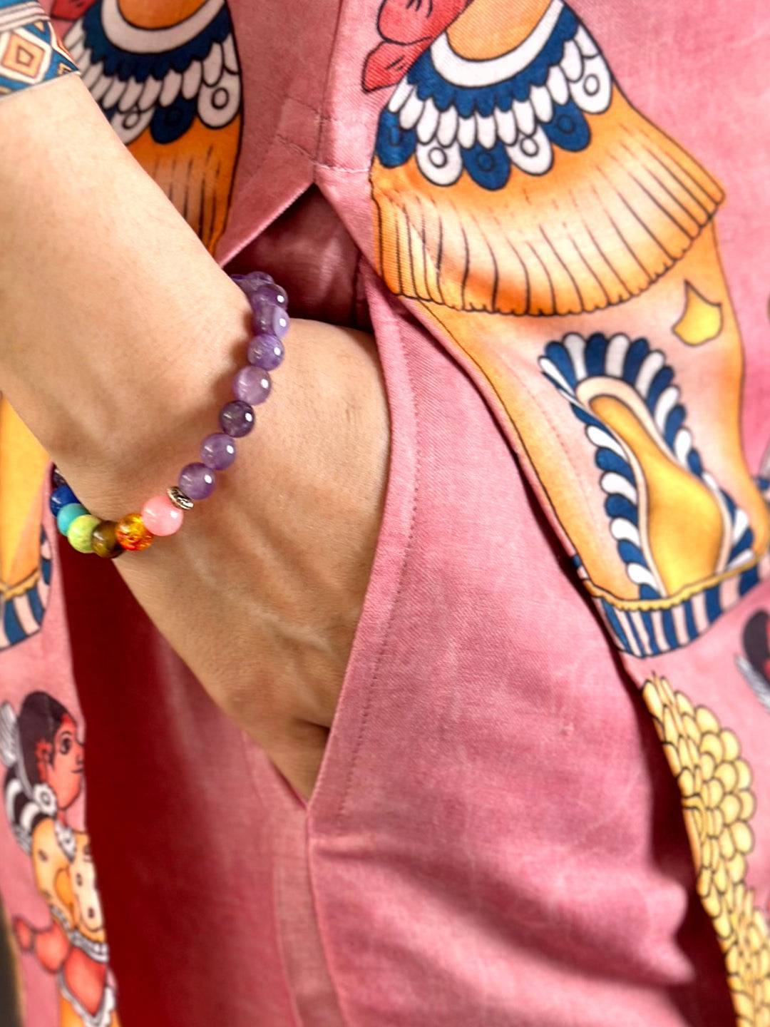 Artistic Kalamkari Print Cotton Kurti