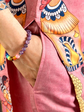 Artistic Kalamkari Print Cotton Kurti