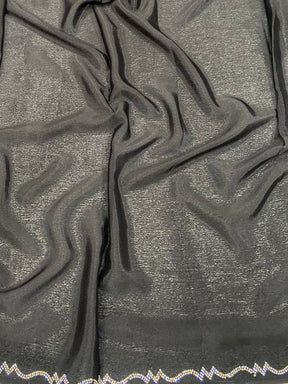 Radiant Cutwork Chinnon Saree
