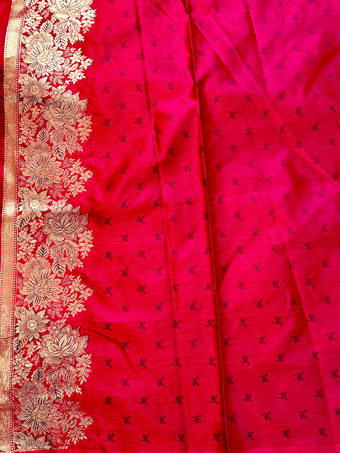 Vibrant Ombre Weaving Mashru Silk Saree