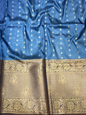 Tradition Floral Fantasy Banarasi Silk Saree