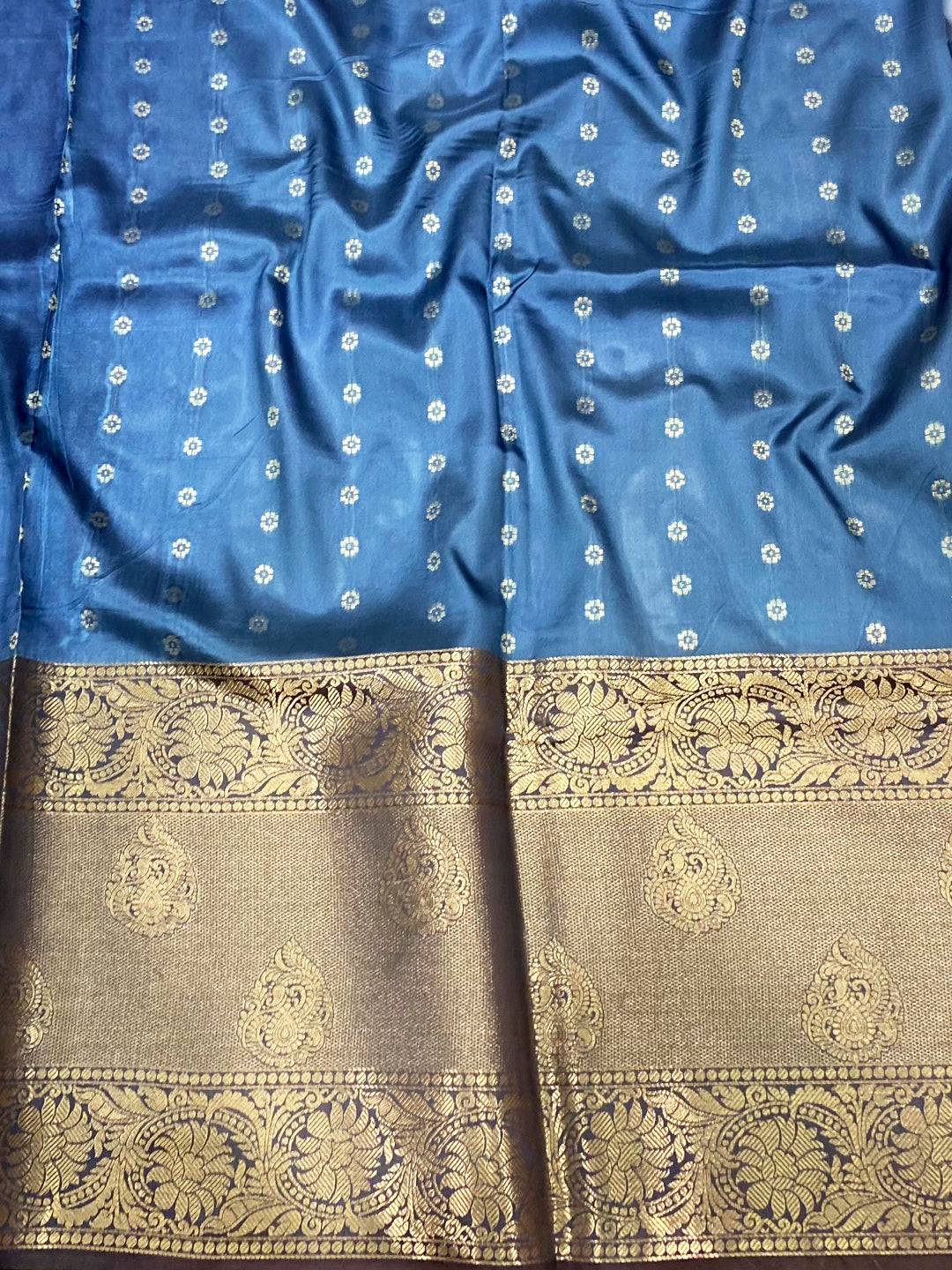 Tradition Floral Fantasy Banarasi Silk Saree